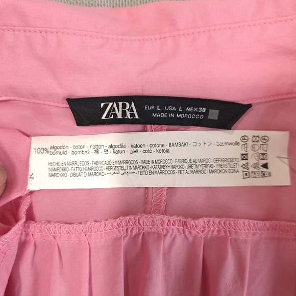 Zara Pink Mini Dress - Picture 4 of 8